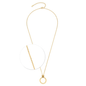 Halskette VERA 60 cm gold Clip & Mix