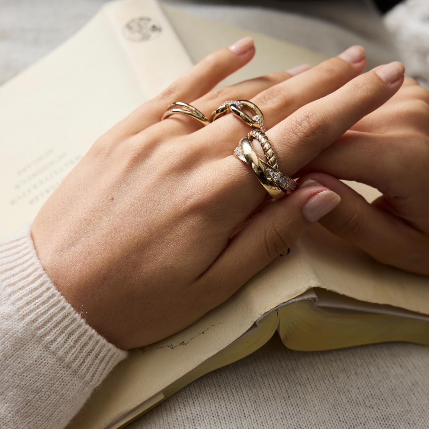 Ring VERA 19 gold