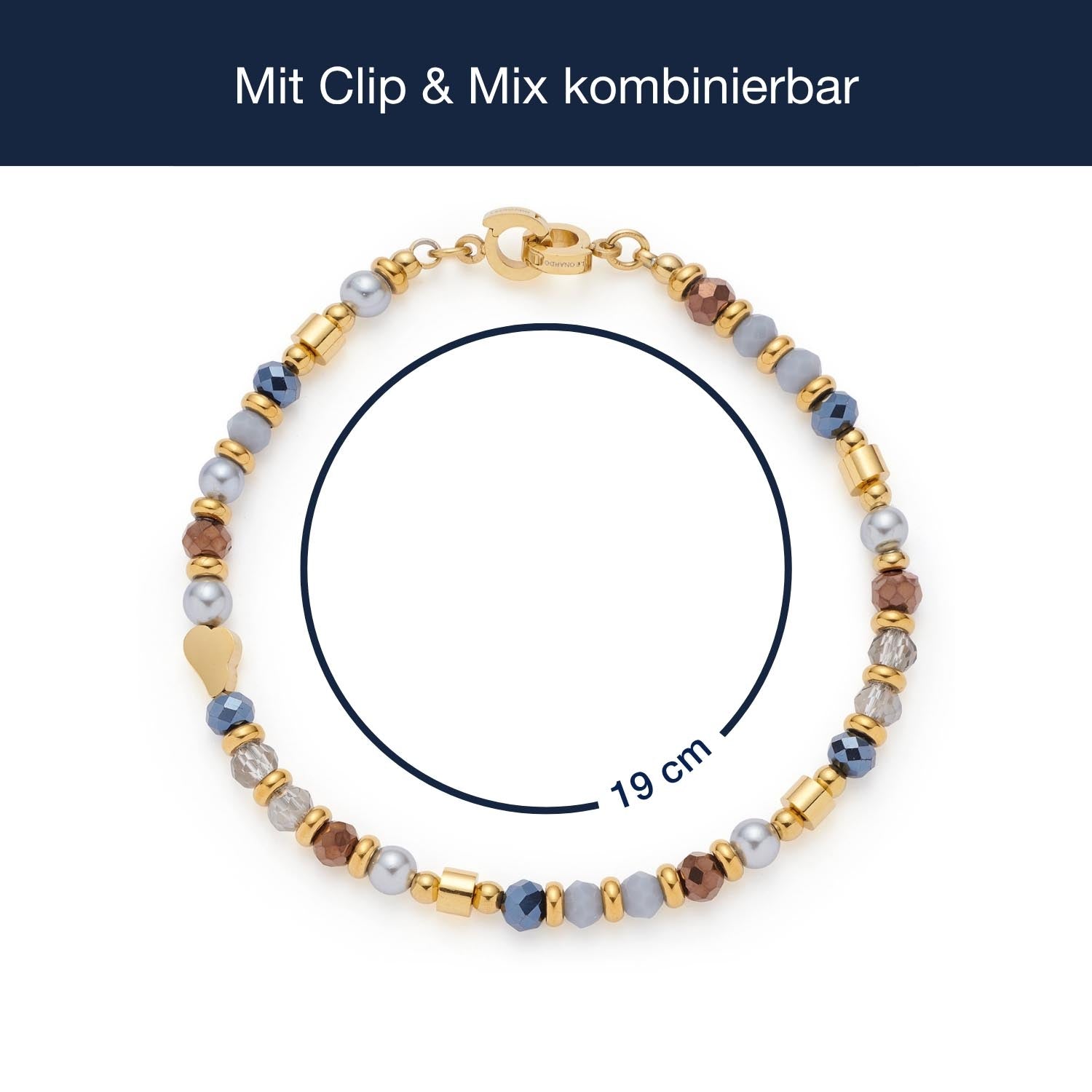 Armband CINDY Clip & Mix