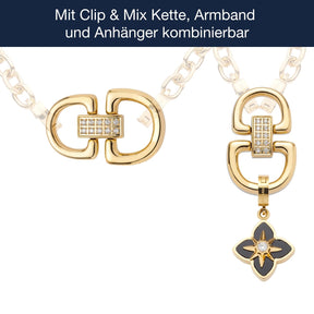 Schäkel TUXIDO gold Clip & Mix