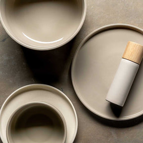 Keramikteller ROMA 22 cm creme 6er-Set