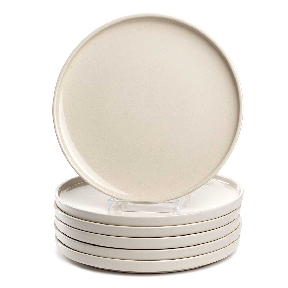 Keramikteller ROMA 27 cm creme 6er-Set