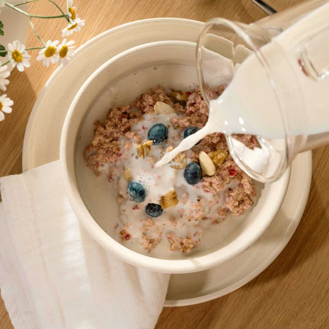 Keramikteller ROMA 20 cm creme tief 6er-Set