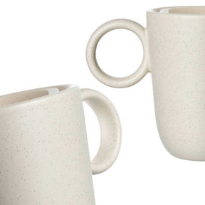 Keramiktasse ROMA 400 ml creme 6er-Set