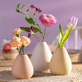 Keramikvase LUMINOSA 10 cm gelb