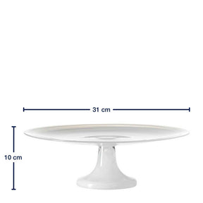 Platte ALABASTRO 31 cm weiß