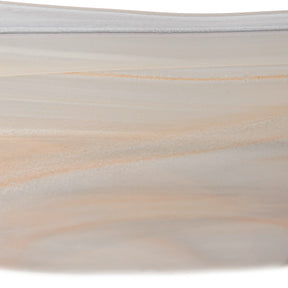 Schale ALABASTRO 22 cm beige oval