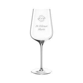 Weißweinglas BRUNELLI 580 ml mit persönlicher Gravur