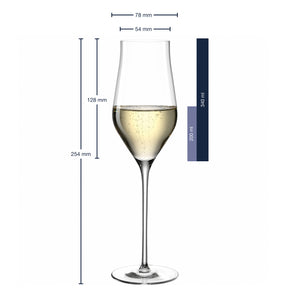 Champagnerglas BRUNELLI 340 ml mit persönlicher Gravur