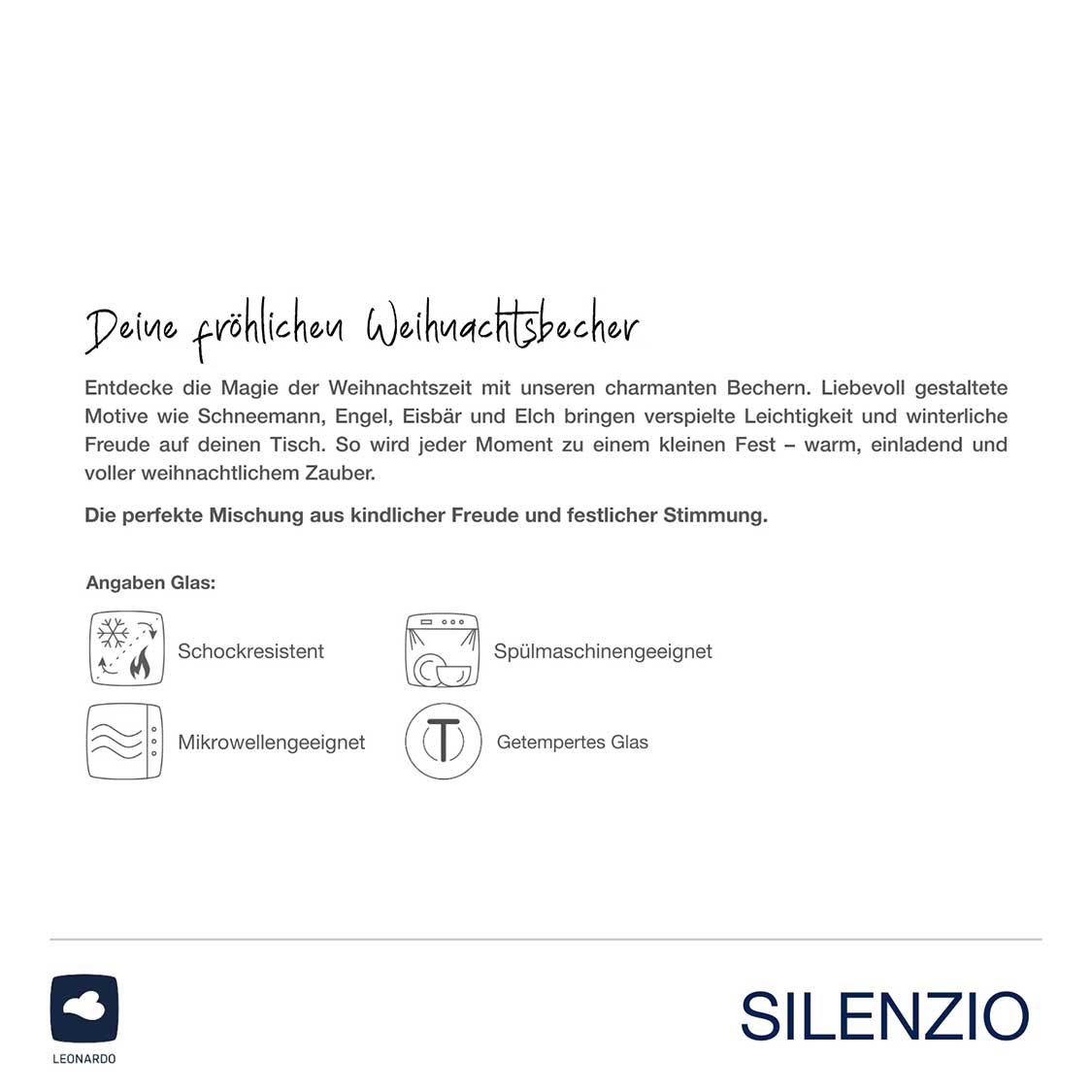 Tasse SILENZIO 380 ml Pinguine
