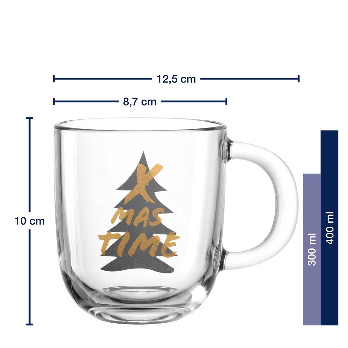 Tasse SILENZIO 400 ml 'X MAS TIME'