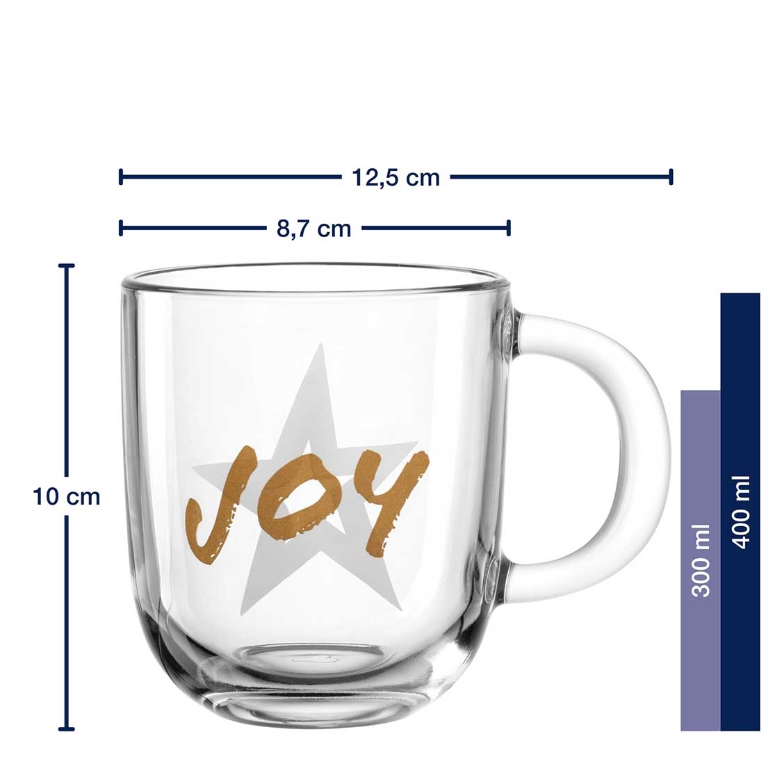 Tasse SILENZIO 400 ml 'JOY'