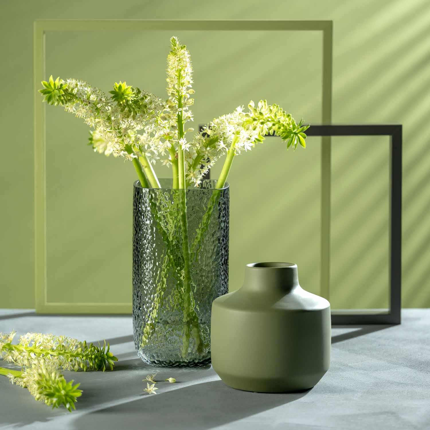 Vase MARTELLO 29 cm grau