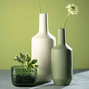 Vase MARTELLO 13 cm grün