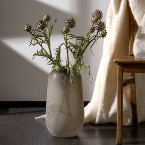 Vase TROGOLO 40 cm taupe