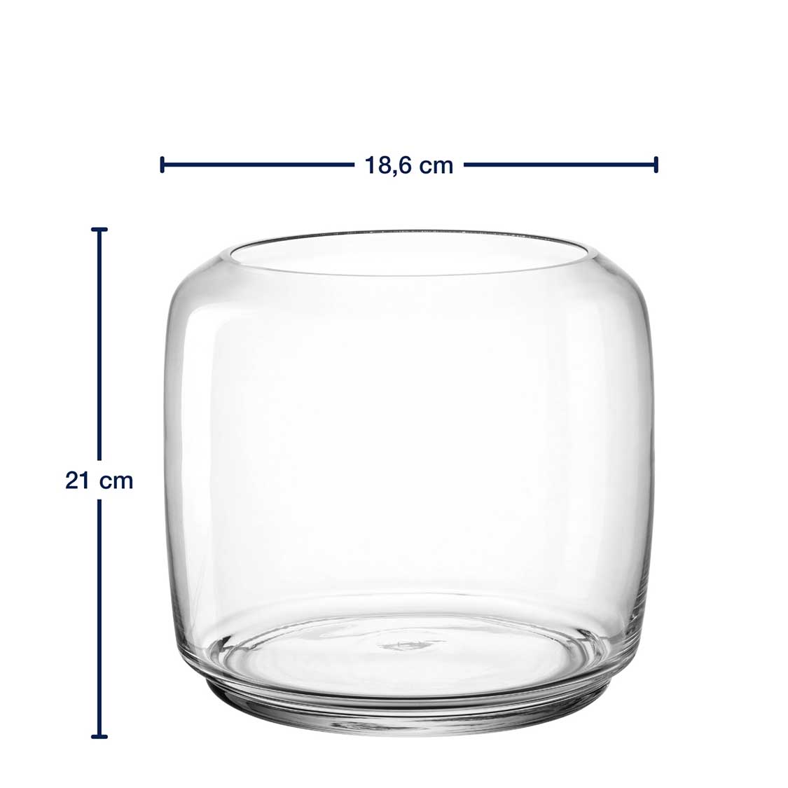 Windlicht LAGO 19 cm