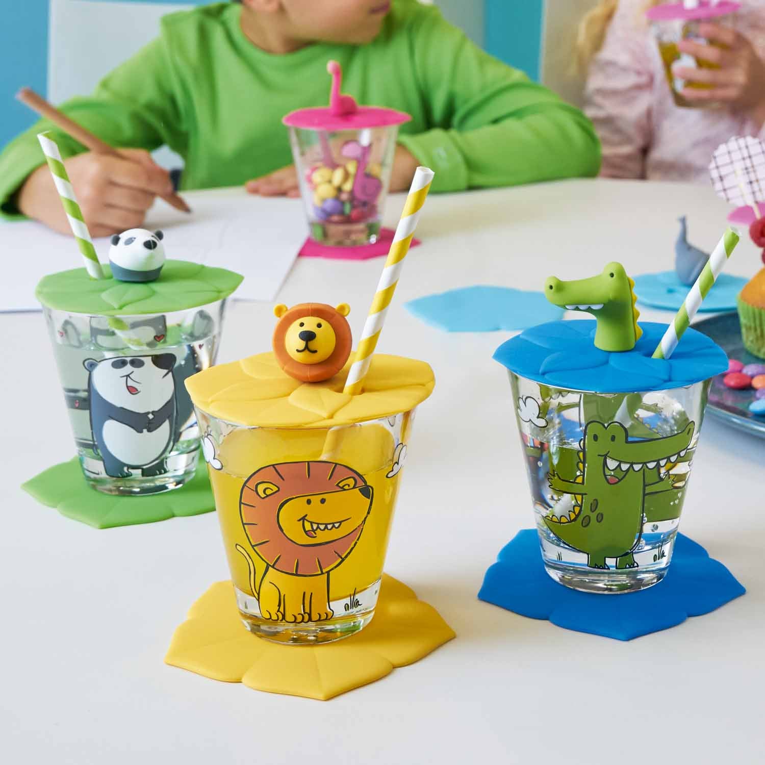 Kindertrinkset BAMBINI 3-teilig Krokodil