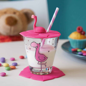 Kindertrinkset BAMBINI 3-teilig Flamingo