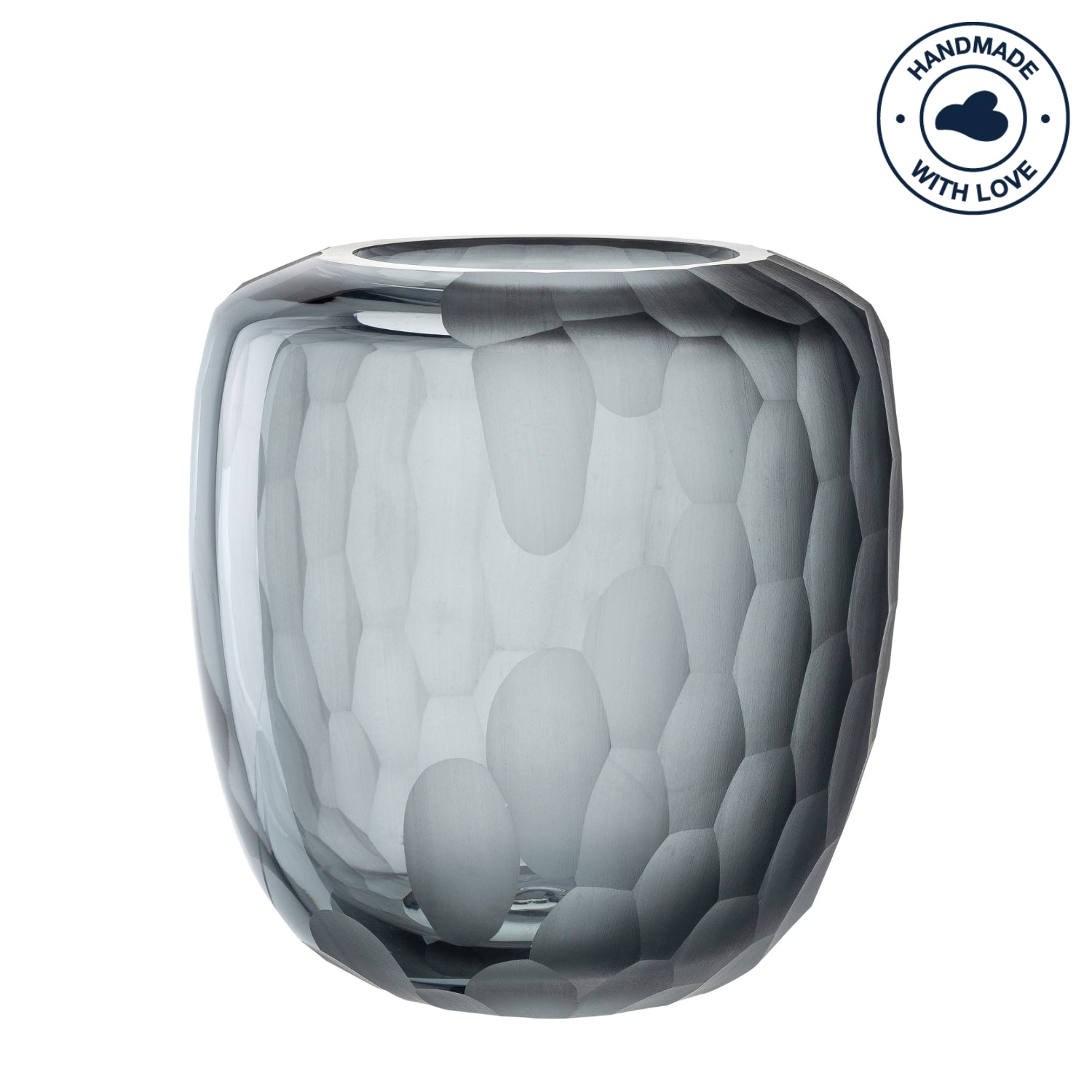 Vase BELLAGIO 18 cm anthrazit