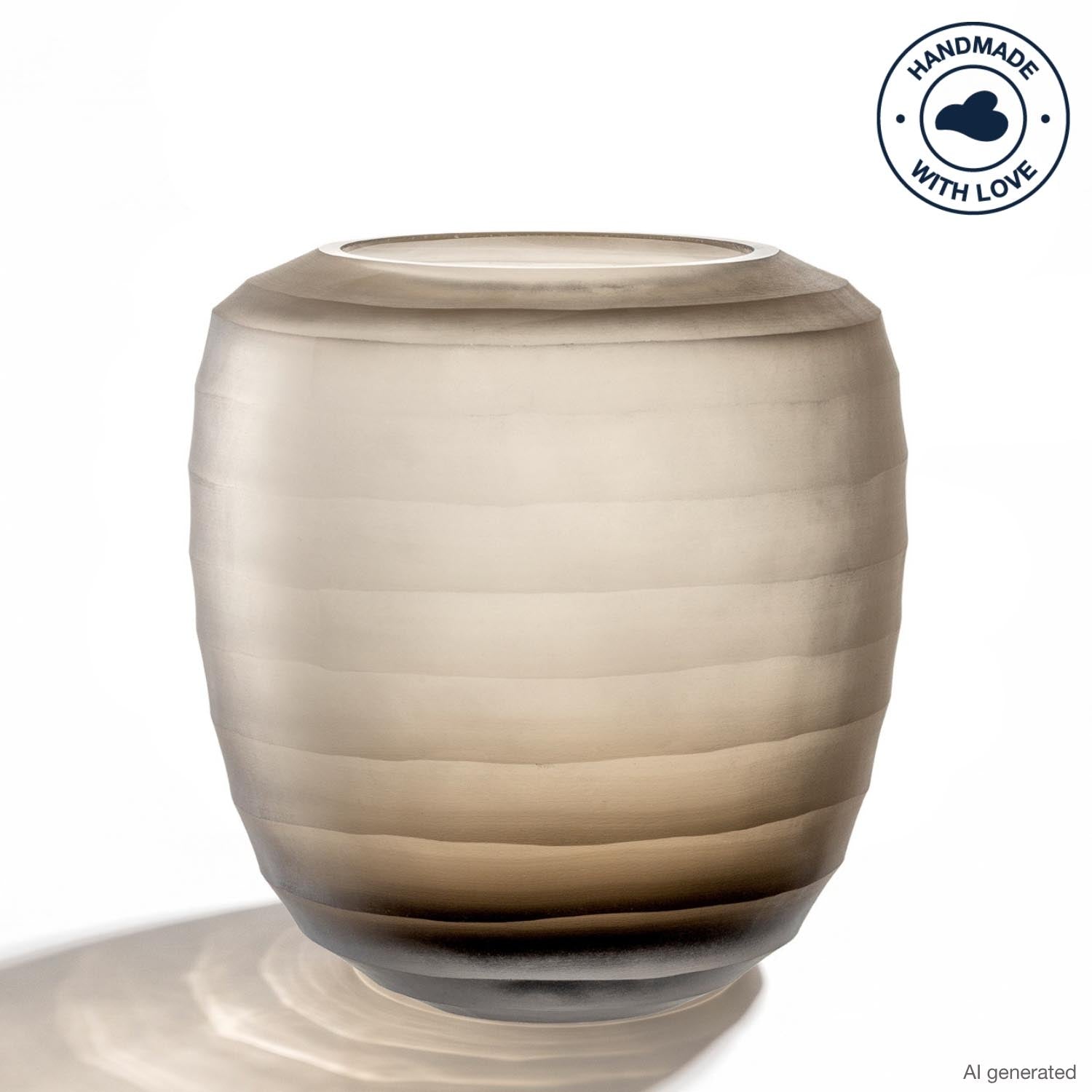 Vase BELLAGIO 18 cm beige