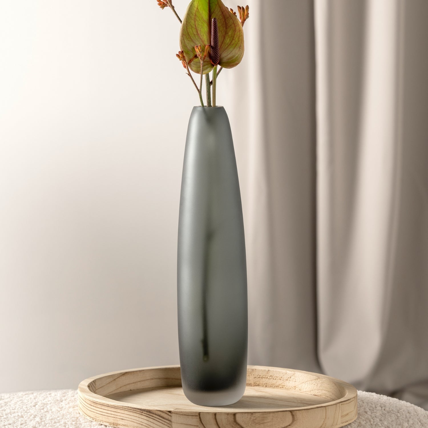 Bodenvase BELLAGIO 45 cm anthrazit