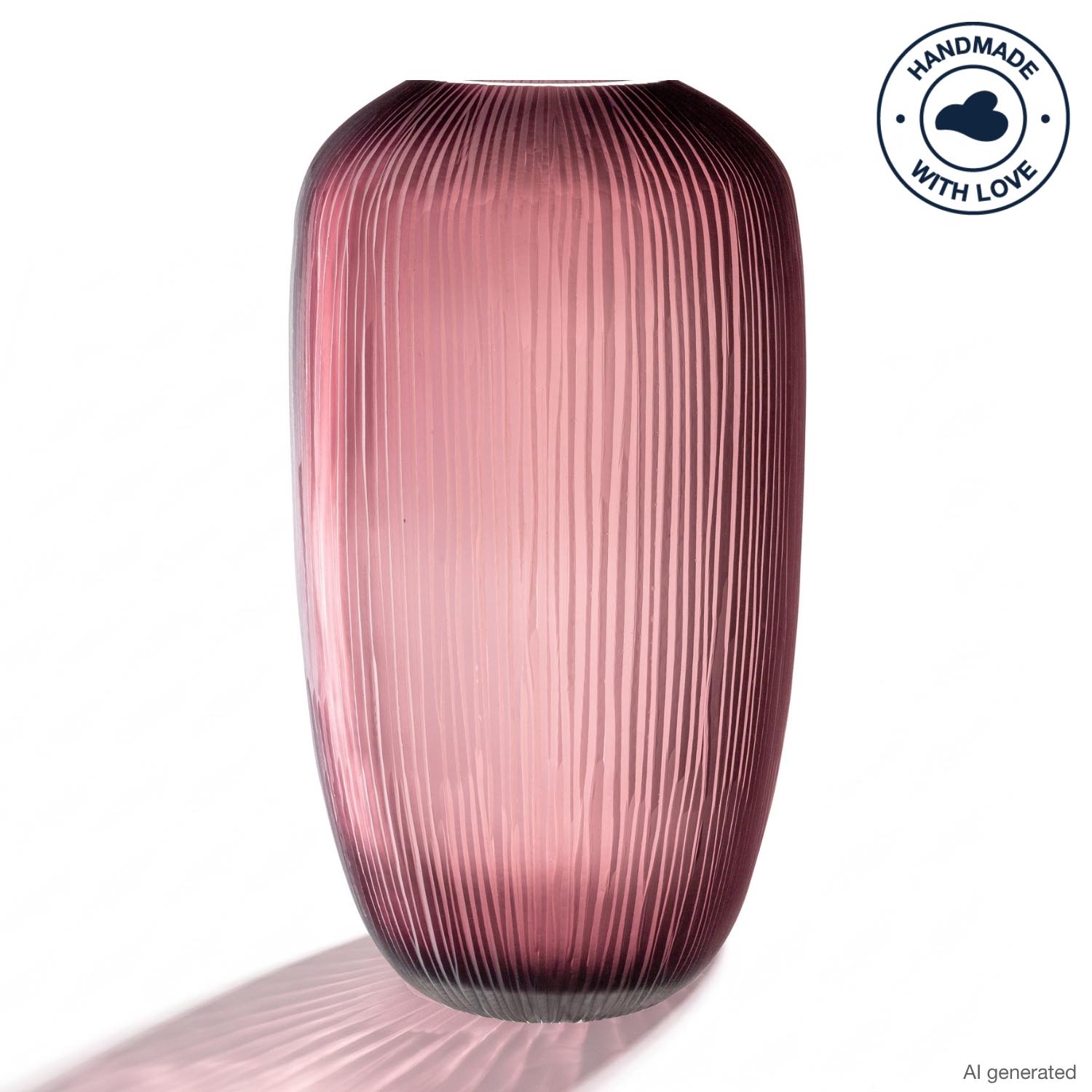 Bodenvase BELLAGIO 52 cm beere