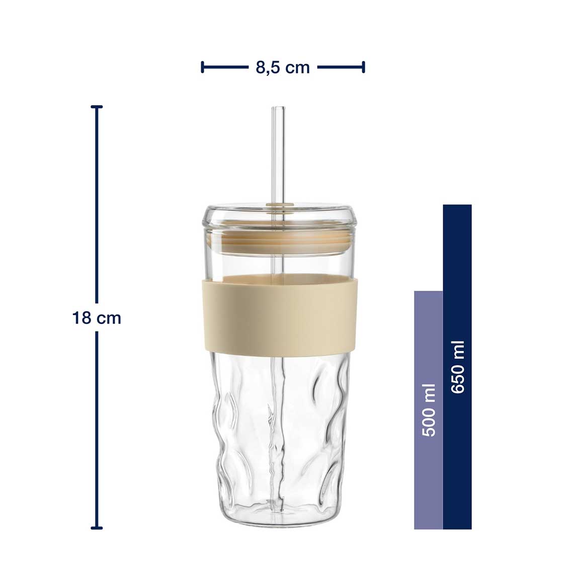 ToGo Becher SANO 500 ml vanilla