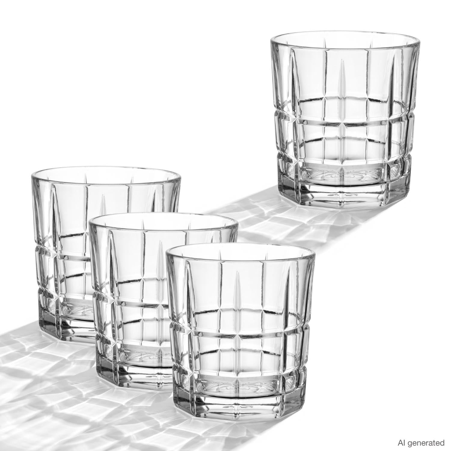 Whiskyglas D.O.F. SPIRITII NOVA 350 ml 4er-Set