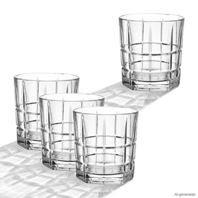 Whiskyglas D.O.F. SPIRITII NOVA 350 ml 4er-Set