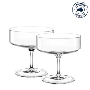 Schale auf Fuß BASSO 320 ml 2er-Set