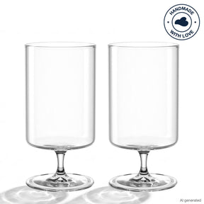 Trinkglas auf Fuß BASSO 350 ml 2er-Set