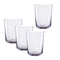Trinkglas LEGGERO 330 ml lavanda 4er-Set