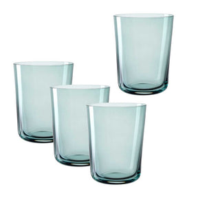 Trinkglas LEGGERO 330 ml mare 4er-Set
