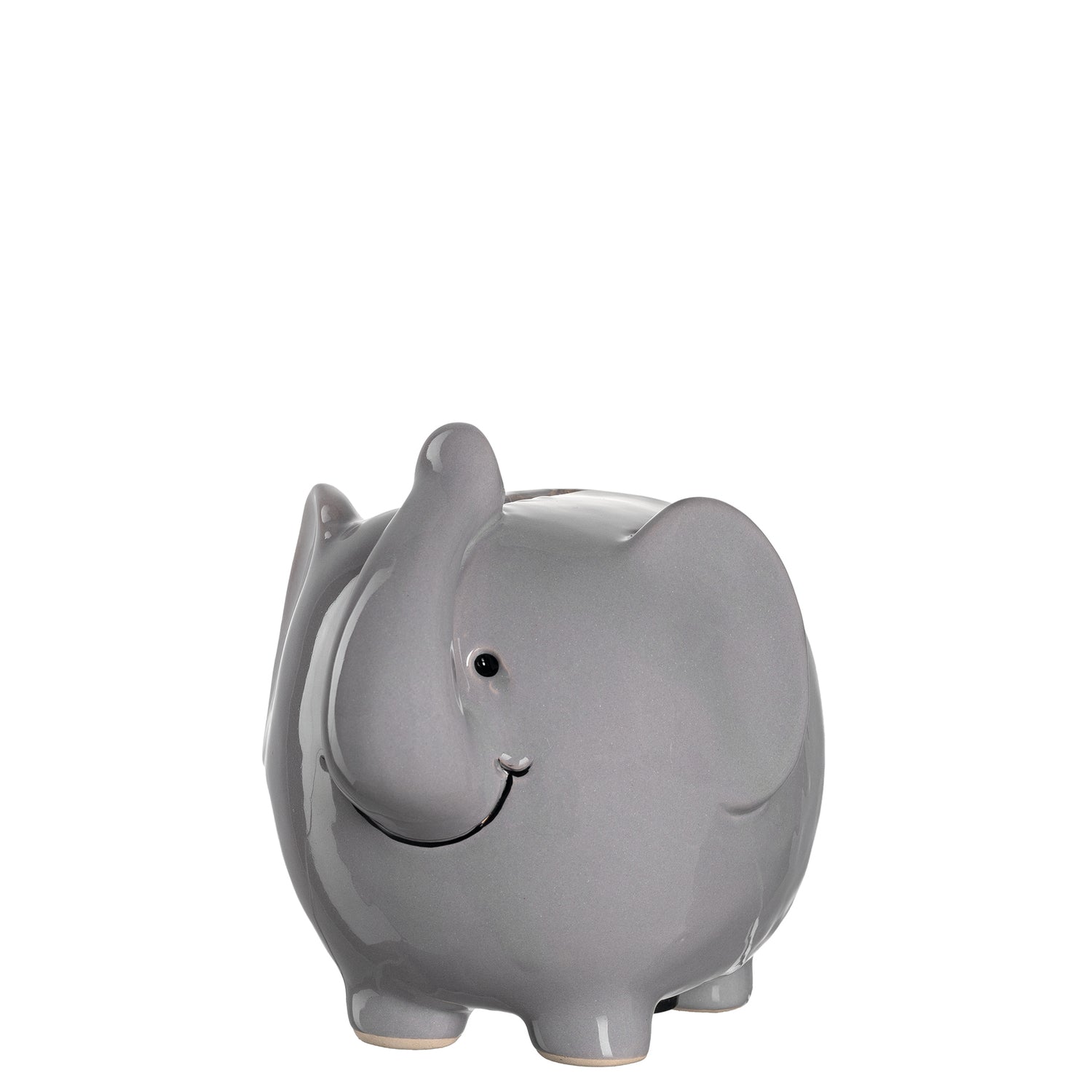 Spardose BAMBINI 12 cm grau Elefant