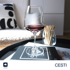 Weinset CESTI 3-teilig + Poliertuch