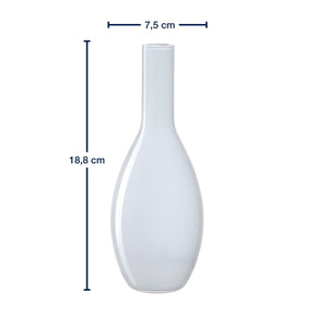Vase BEAUTY 18 cm weiß