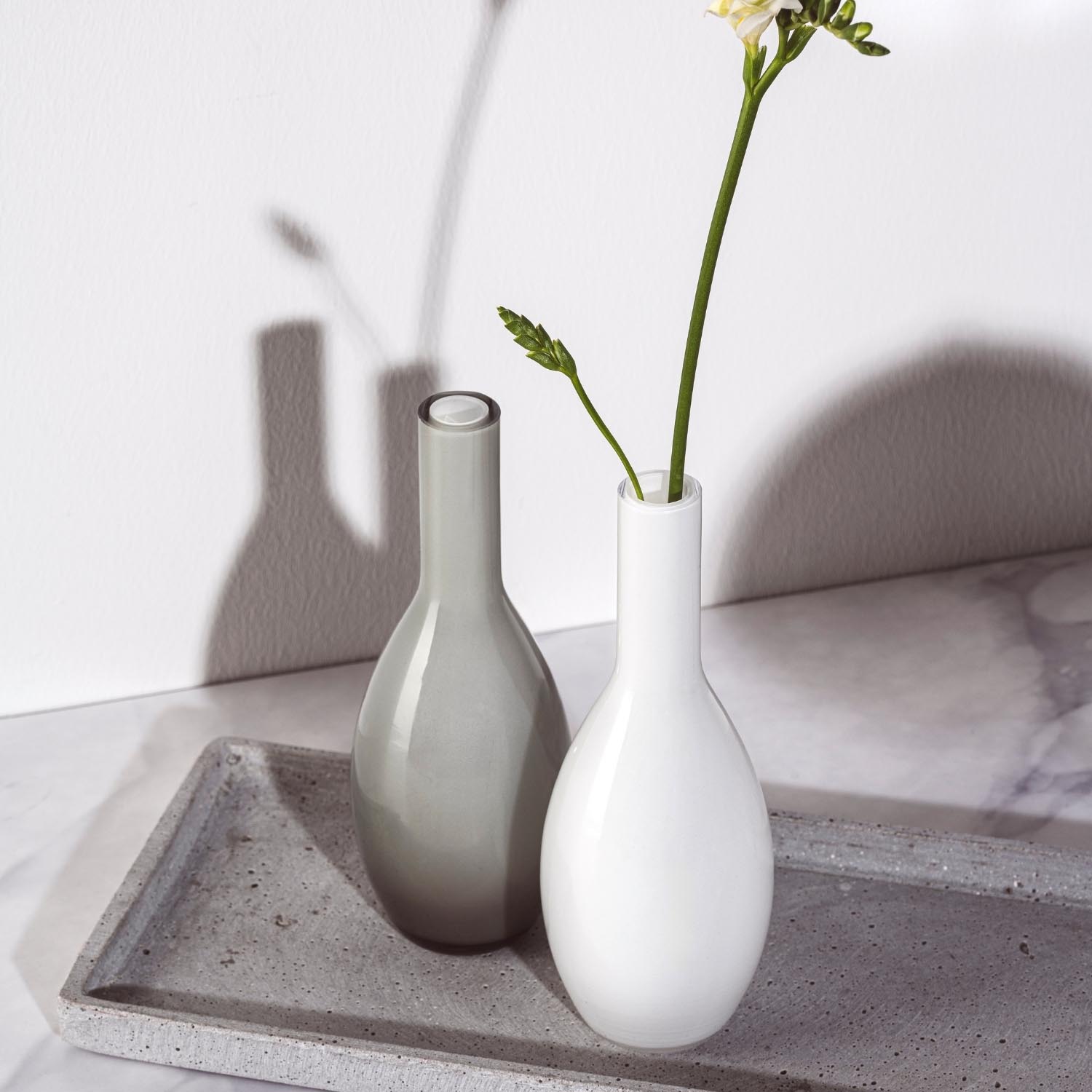 Vase BEAUTY 18 cm weiß