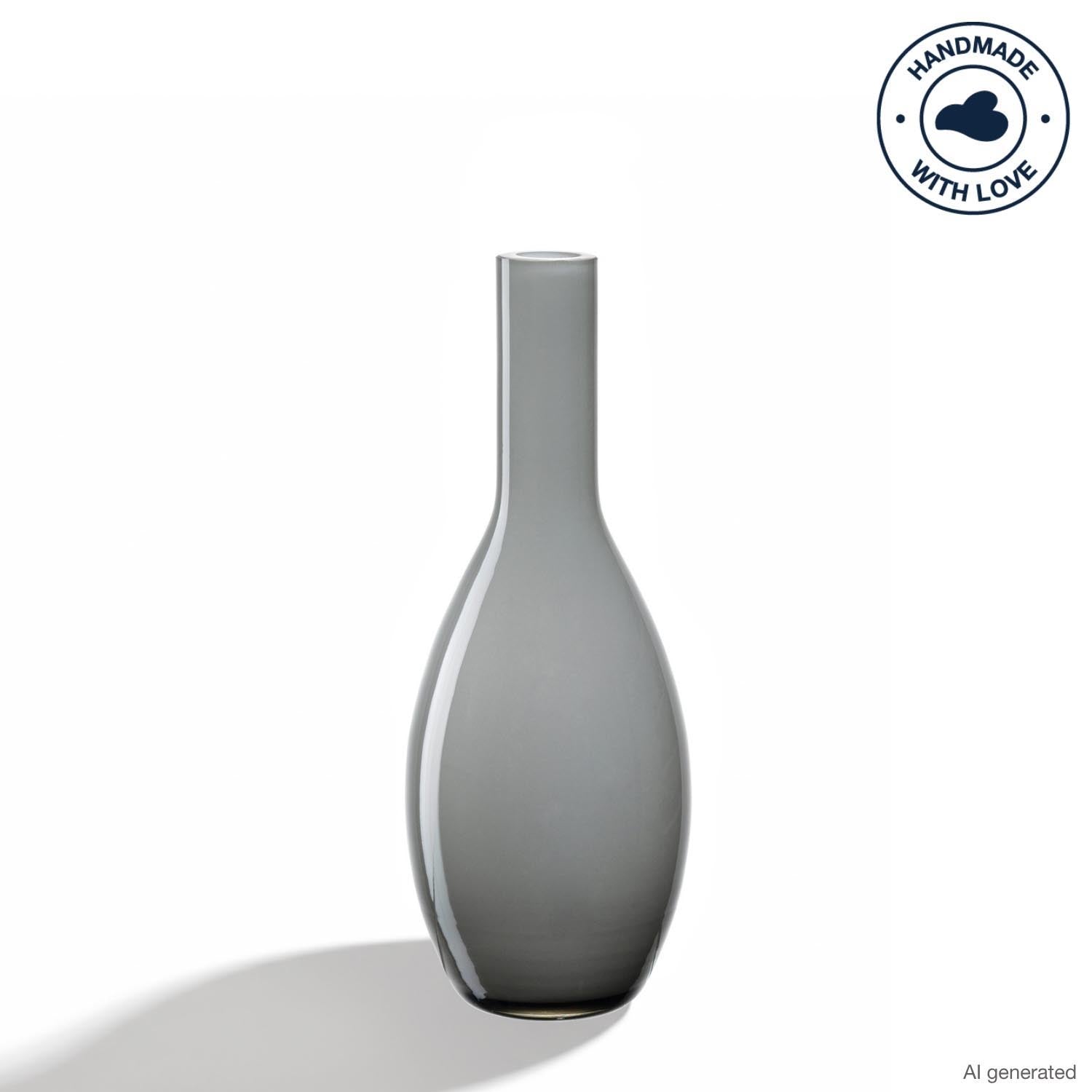 Vase BEAUTY 18 cm grau