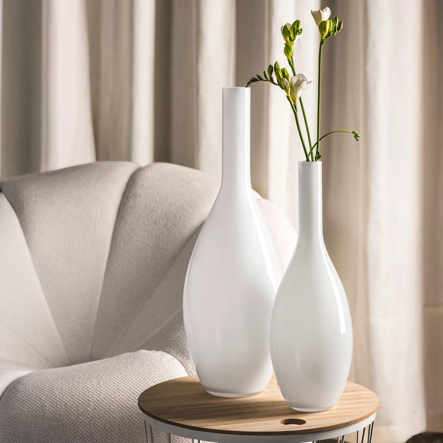 Vase BEAUTY 39 cm weiß
