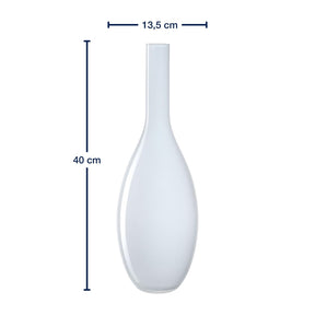 Vase BEAUTY 39 cm weiß