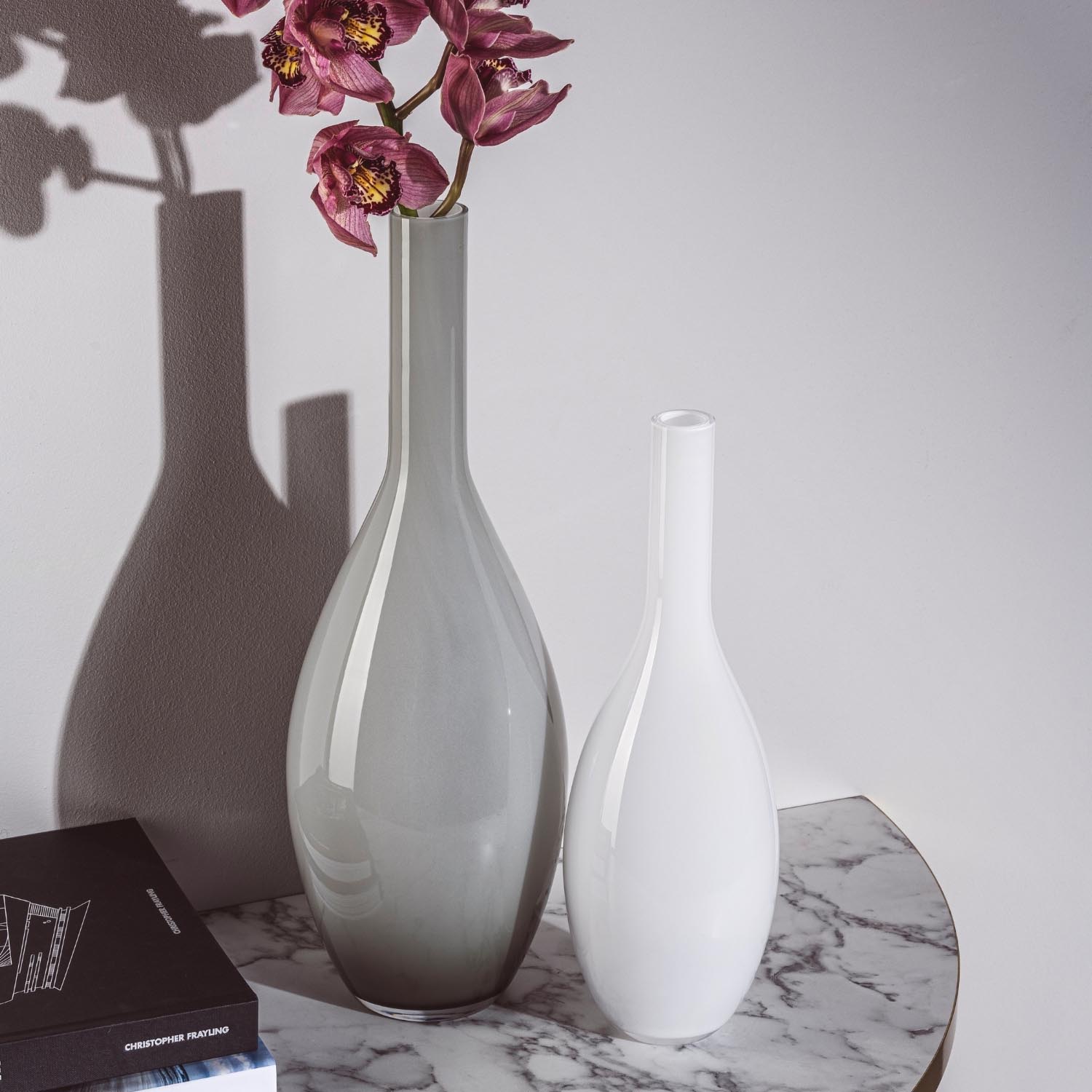 Vase BEAUTY 39 cm weiß