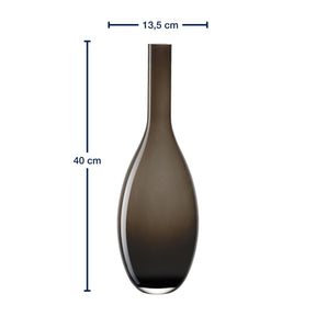 Vase BEAUTY 39 cm braun