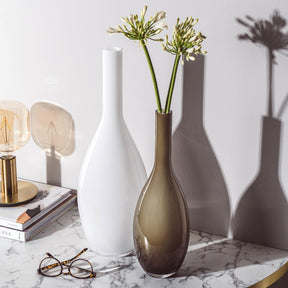 Vase BEAUTY 39 cm braun