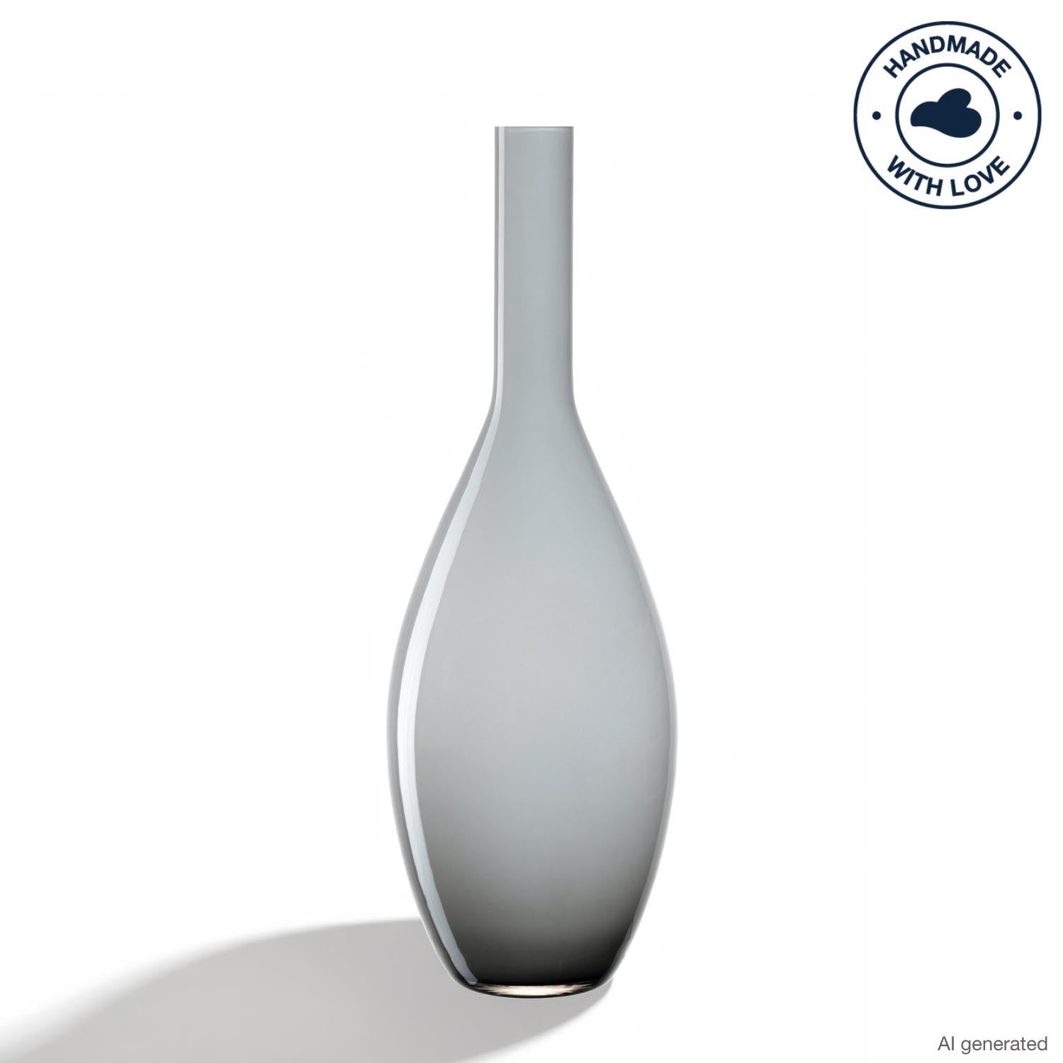 Vase BEAUTY 39 cm grau