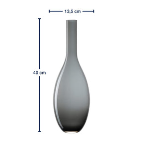 Vase BEAUTY 39 cm grau