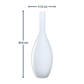 Vase BEAUTY 50 cm weiß