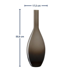 Vase BEAUTY 50 cm braun