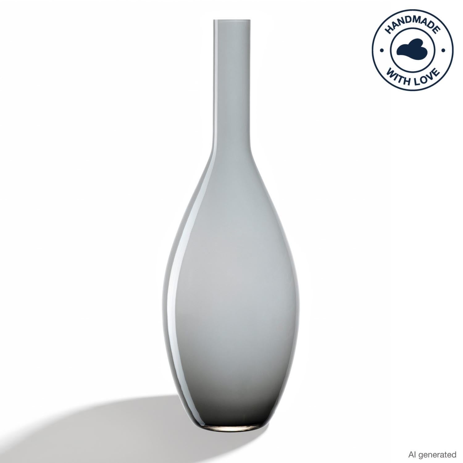 Vase BEAUTY 50 cm grau