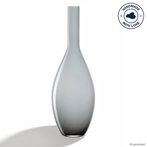 Vase BEAUTY 50 cm grau