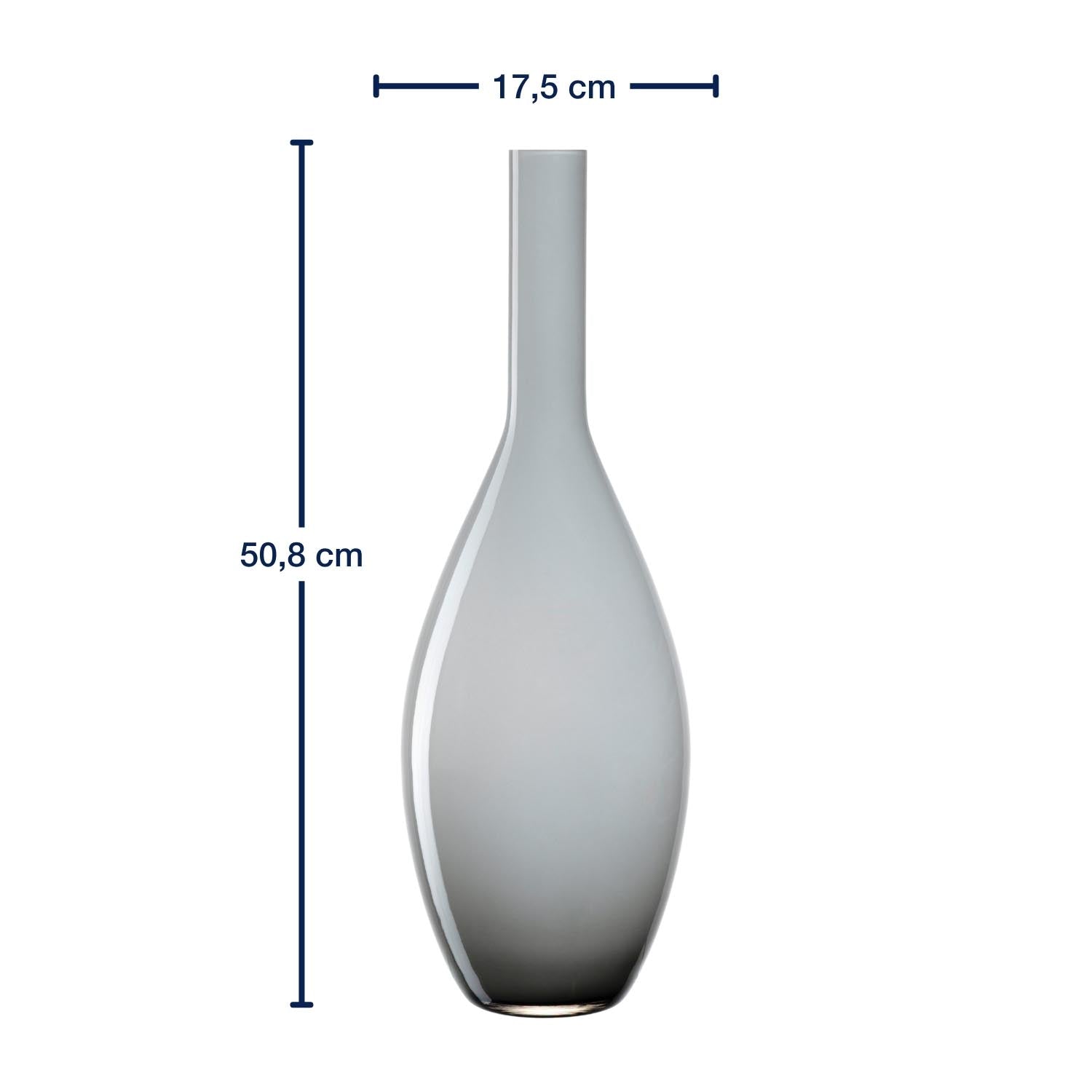 Vase BEAUTY 50 cm grau
